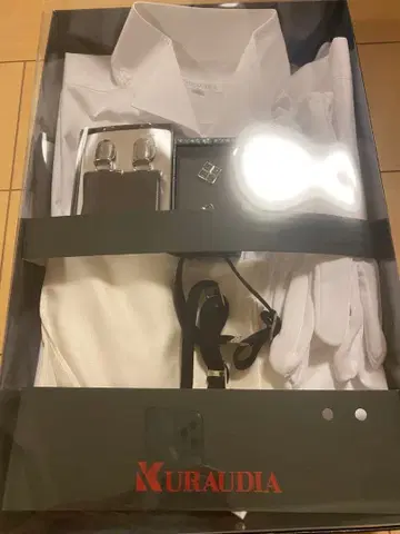 KURAUDIA 턱시도 셔츠 세트 L 사이즈 잡화 포함