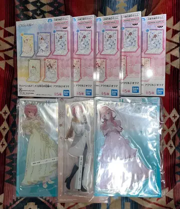 5등분의 신부 아크릴 디오라마 전 5종 세트! 제일복권 아크릴 스탠드