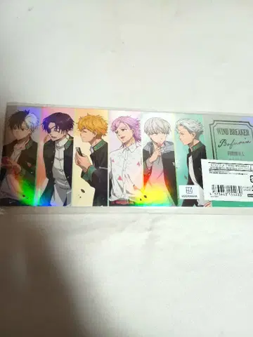 AGF 한정판 티켓풍 카드 wind breaker amnibus b