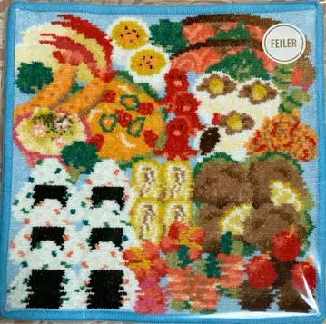 두근두근 도시락 손수건