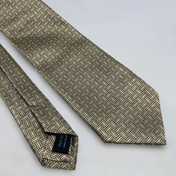Edo & Ravenworth 기하학 패턴 넥타이
