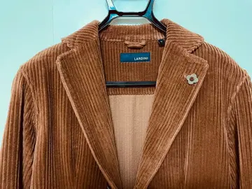LARDINI 브라운 코듀로이 테일러드 자켓 M 사이즈