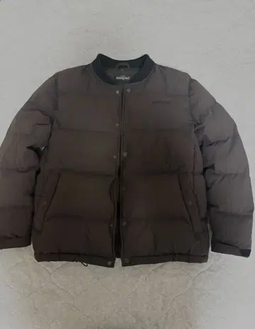 다크 브라운 2way 다운 자켓 몽벨
