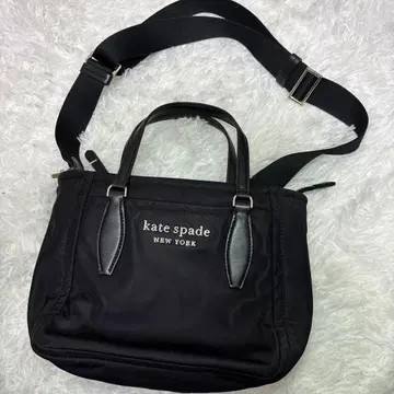 새상품급 kate spade 2way 나일론 숄더백 블랙