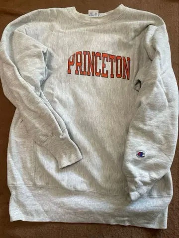 Champion 프린스턴 맨투맨 그레이 속기모