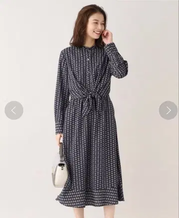 새상품급 언타이틀 UT 체인 프린트 투피스풍 원피스