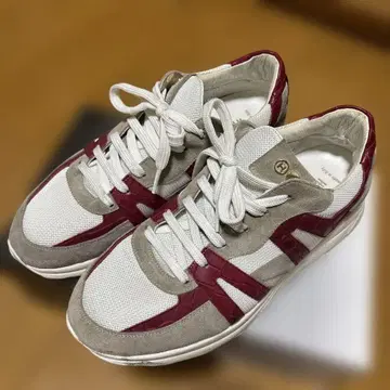 HIDE & JACK 이탈리아제 하프 가죽 스니커즈