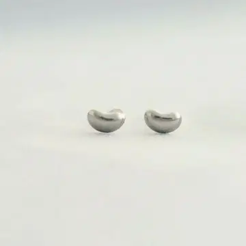 나데시코 스타일 올 퓨어 티타늄 [콩 모양] 실버