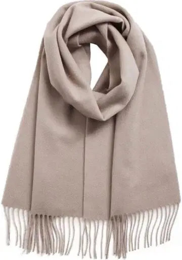 미개봉 새상품 Filomo 캐시미어 머플러 100% 그레이지