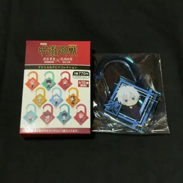 극장판 주술회전 시부야 사건 사멸회유 아크릴 카라비너 컬렉션 고죠 사토루