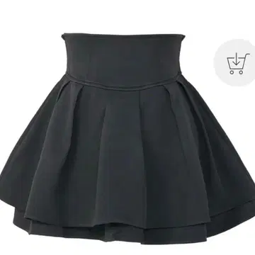 유메텐보 Diable baiser 하이웨스트 티어드 치마바지 3L