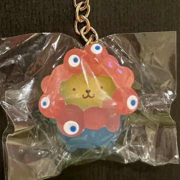 폼폼푸딩 x 미야쿠미야쿠 키링 클리어 컬러