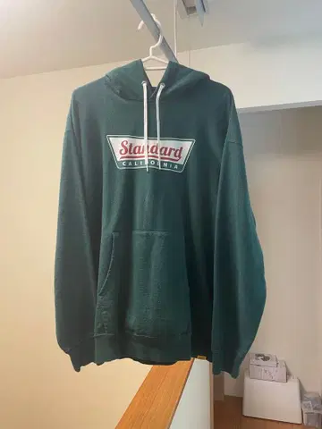 Standard California 그린 후드티 XL