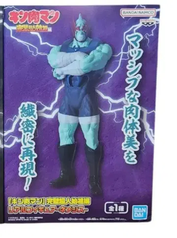 근육맨 완벽 초인 시조편 리얼 피규어 네메시스 개봉 완료