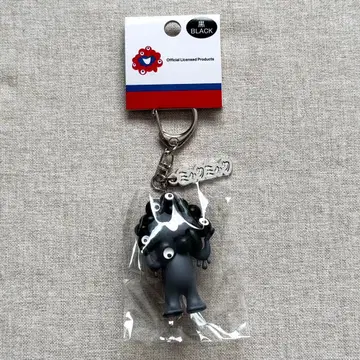 블랙 미야쿠미야쿠 입체 PVC 키링