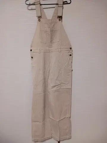 WEGO 베이지 오버롤 M 사이즈