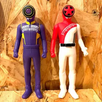 폭상전대 분붐저 분바이올렛 분레드 소프트 비닐 슈퍼 전대