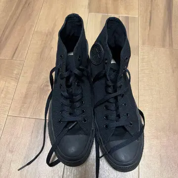 CONVERSE CANVAS ALL STAR 블랙 하이컷