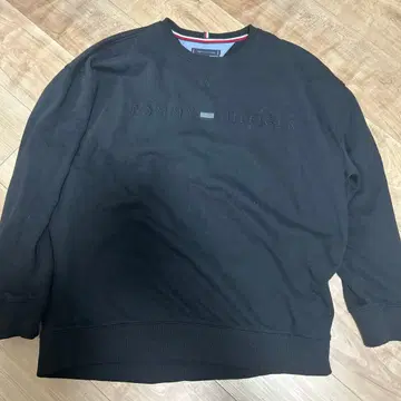 TOMMY HILFIGER 블랙 트레이닝복 XL