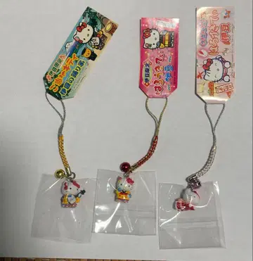 헬로키티 고토치 시즈오카 이즈 한정판 스트랩 족쇄 3종 세트 이즈의 무희