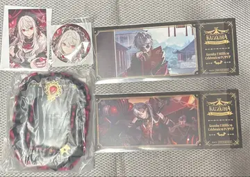 니지산지 쿠츠하 사냐 굿즈 세트 캔뱃지 폴라로이드 폴라로이드 케이스 특전