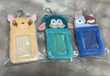 나의 히어로 아카데미아 봉제 인형 카드 홀더 3종