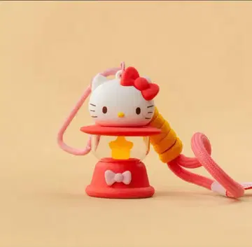 헬로키티 라이트 키링 해외 새상품 미사용 미개봉