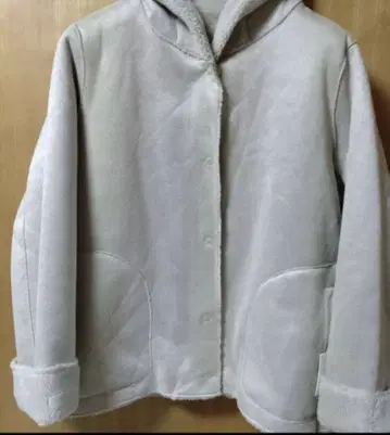 야마다야 스콧 클럽 계열 정가 26000엔 메틀리제 후드티 자켓 코트