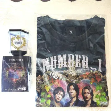 미개봉 새상품 넘버아이 응원봉과 T셔츠(2024) Number_i