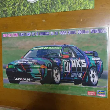 하세가와 HKS SKYLINE GT-R (BNR32) 1:24 한정판