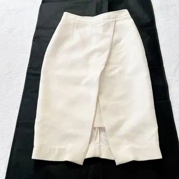 에스트네이션 ESTNATION 울 랩스커트 롱 기장 M