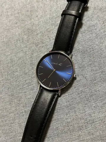 카날욘드씨 남성용 손목시계 네이비 쿼츠