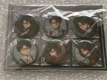 진격의 거인 HICAL 캔뱃지 세트 리바이