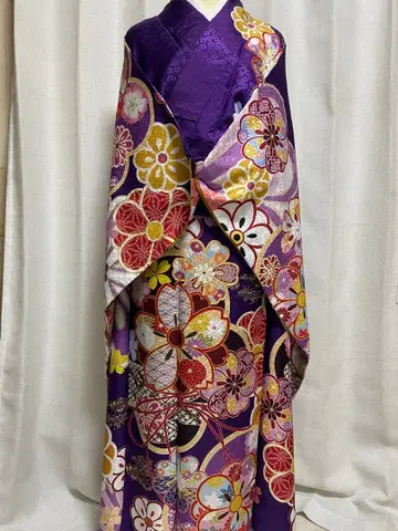 워셔블 기모노 후리소데