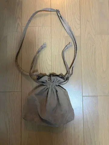 복조리 숄더백 RAGEBLUE 스웨이드풍