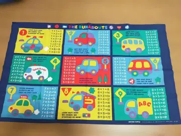 산리오 THE RUNABOUTS 자동차 1993 레트로 헤이세이 원단