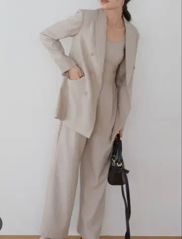 ACYM Chic 헤링본 셋업