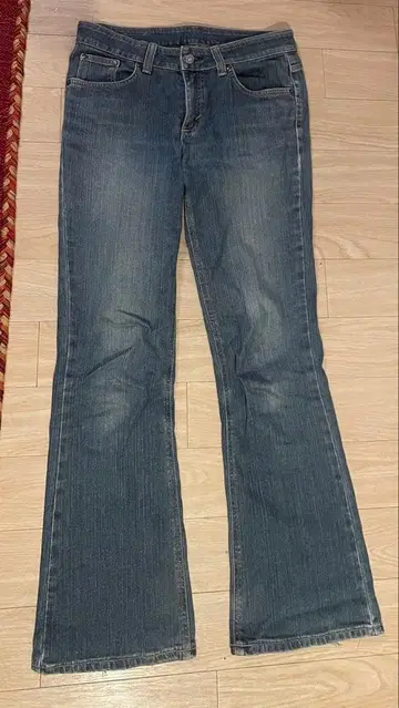 EDWIN 빈티지 부츠컷 데님 플레어 데님