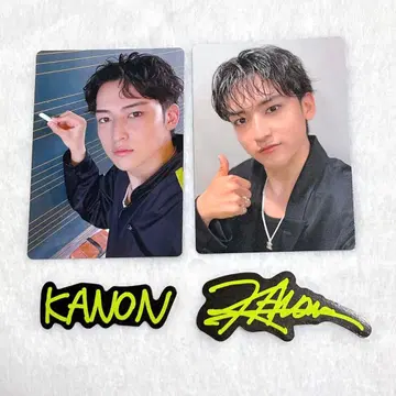 라스피 카논 KANON 포토 카드 스티커 세트 STARGLOW