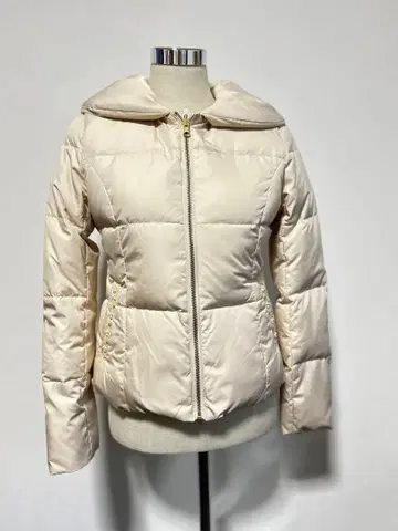 여성용 아우터 리버서블 다운 자켓 베이지 계열 화이트 계열