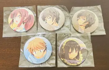 사쿠라장의 페트나 그녀 15주년 기념 메모리얼 캔뱃지 컬렉션 5개 세트