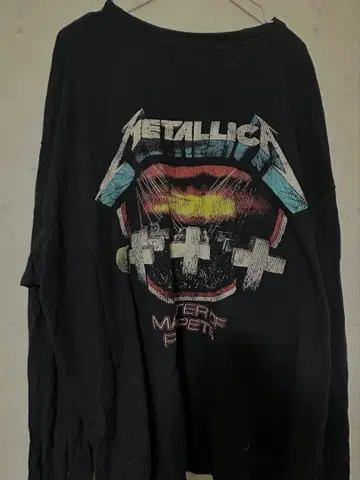 Metallica 빈티지 티셔츠