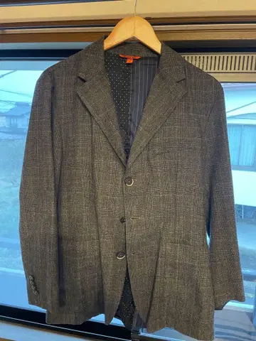 사용 횟수 적음 쉽스 구매 이탈리아제 BARENA 자켓 그레이 체크