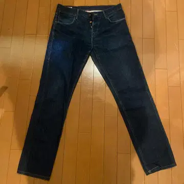 트루 릴리젼 스트레이트 데님 다크 블루