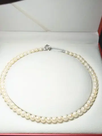 진주 7mm 펄 목걸이