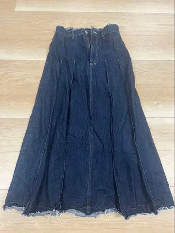 beams 데님 스커트