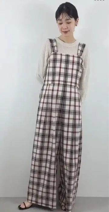 그레디 브릴리언트 오버롤 살로펫 체크