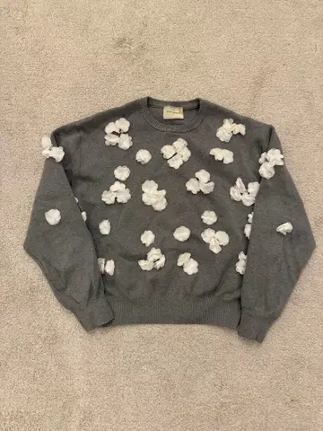 유나이티드 애로우즈 플라워 니트 스웨터 여성용 드로어 2024
