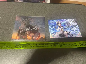 오오카미 미오 1st 앨범 엽서, 은색 테이프 포함