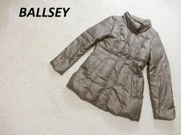 볼지 워셔블 다운 코트 브라운 그레이 38